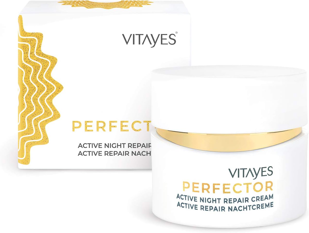 Perfector Yaşlanma Karşıtı Yoğun Nemlendirici Gece Kremi DNA Onarım Mekanizmasını Uyaran Etkili Formül, 50 ml