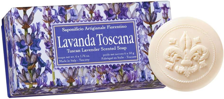 Saponificio Artigianale Fiorentino Sabun 6x50 Gr - Lavender