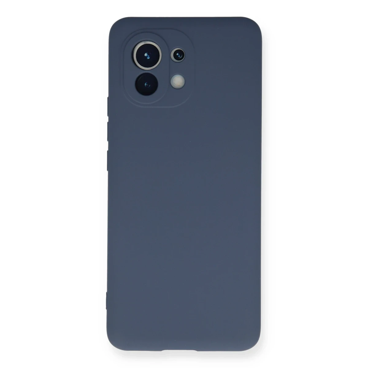 Xiaomi Mi 11 Kılıf Nano içi Kadife Silikon - Gri