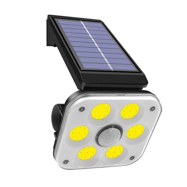 LF-1750A 54 Cob Ledli 3 Modlu Sensörlü Solar Duvar Lambası