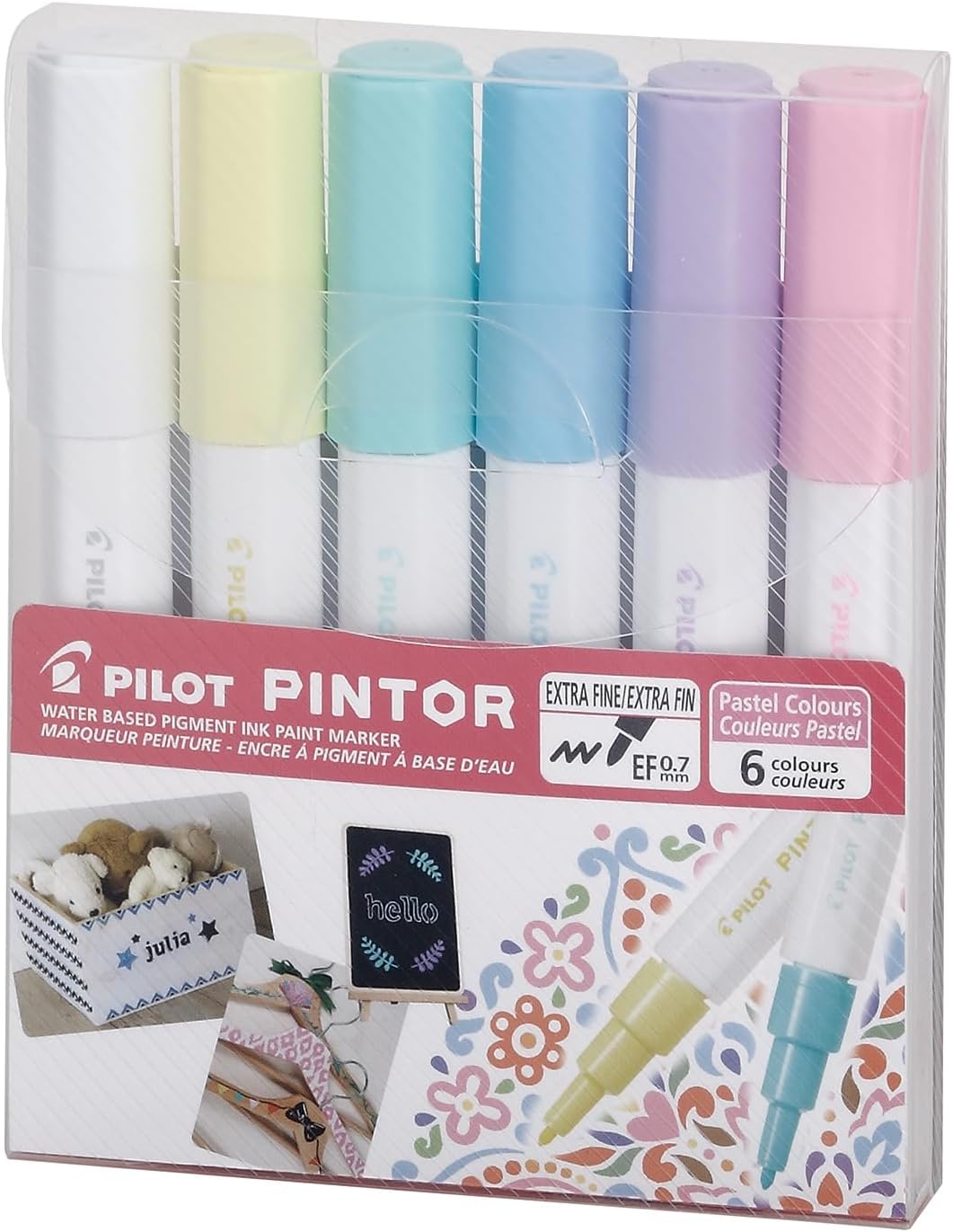PINTOR-EF-6 Color set (Pastel