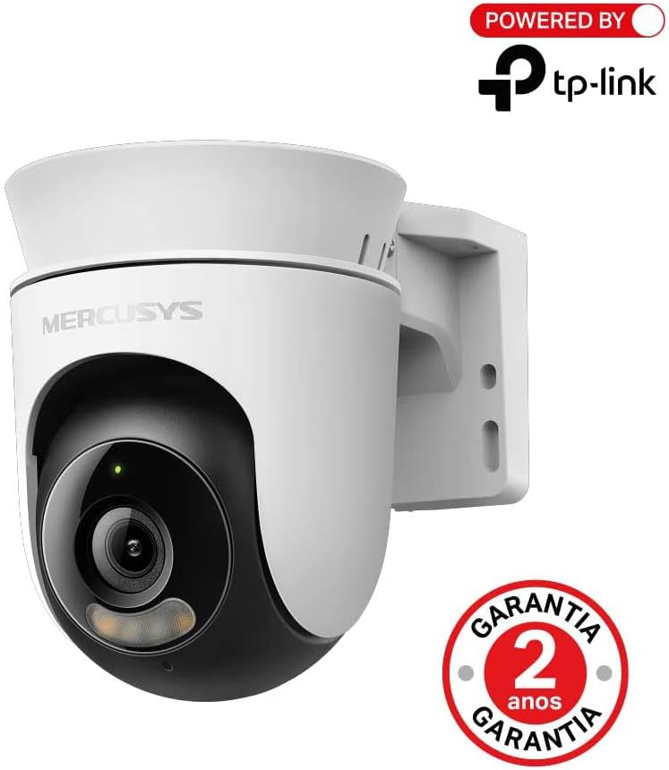 MC510 | 2K QHD Dış Mekan Güvenlik Kamerası | 360° Görüş | Renkli Gece Görüşü | Akıllı Takip | IP65 Hava Koşullarına Dayanıklı | microSD & Bulut Depolama | SmartThings, Google Home, Alexa