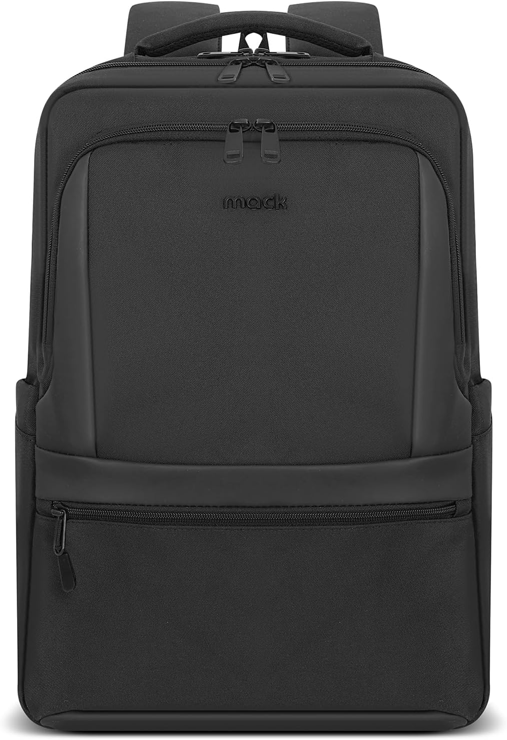 Office Eco MCE-1212 Çevre Dostu 16 inç Su İtici Laptop Sırt Çantası, USB Şarj Portlu Bilgisayar ve Notebook Çantası, Kadın Erkek Bilgisayar İş Çantası, Üniversite Okul Çantası, Siyah