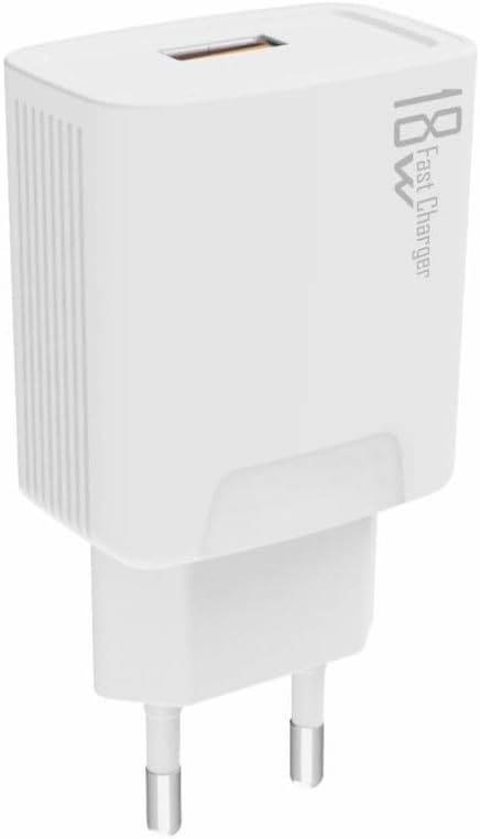 18W Şarj Adaptörü + 3.0A Hızlı Şarj Micro USB Kablo Beyaz KDR-40M (Yerli Üretim) (18w+Micro Usb Kablo)