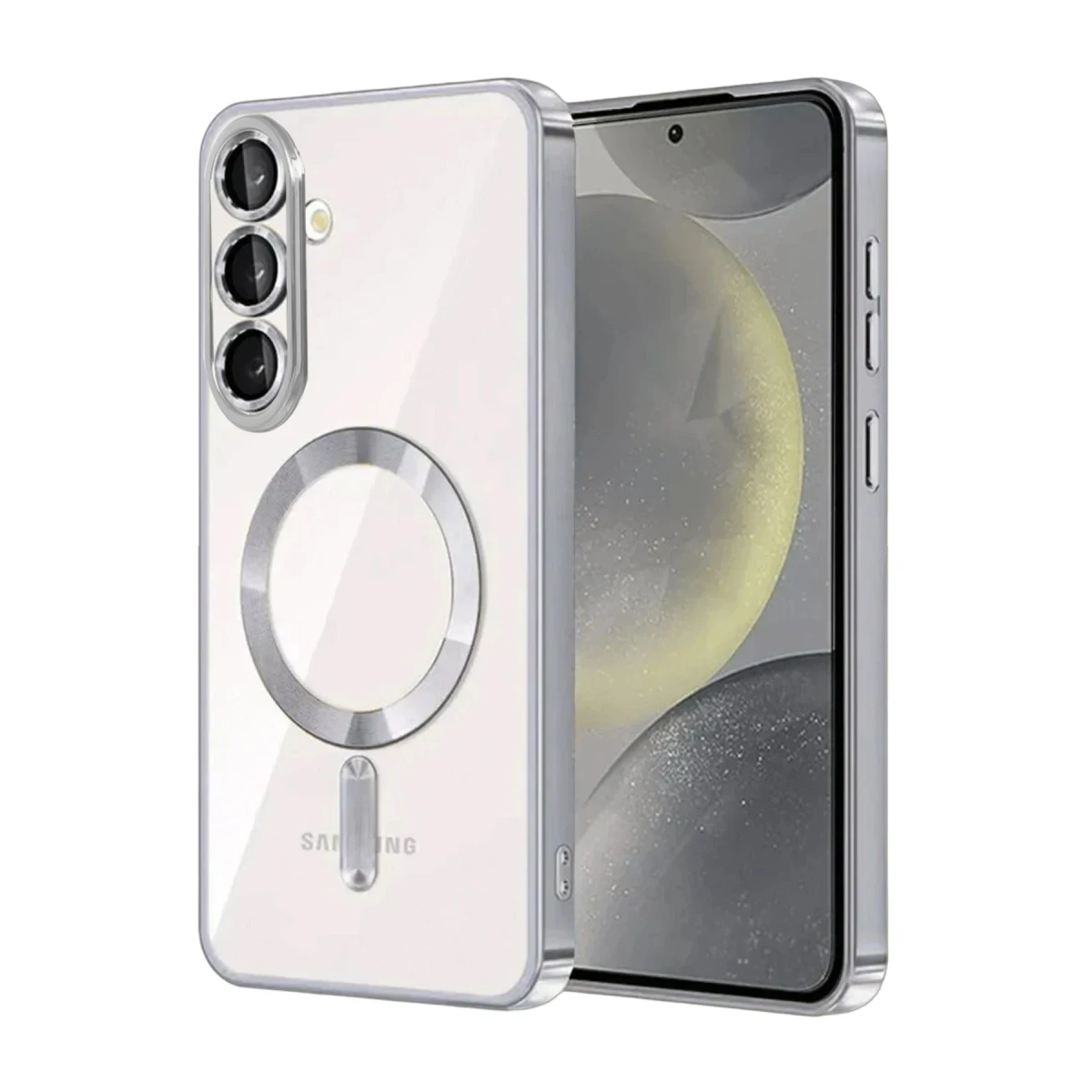 Samsung Galaxy A37 5G Kross Magneticsafe Kapak - Titan Gri