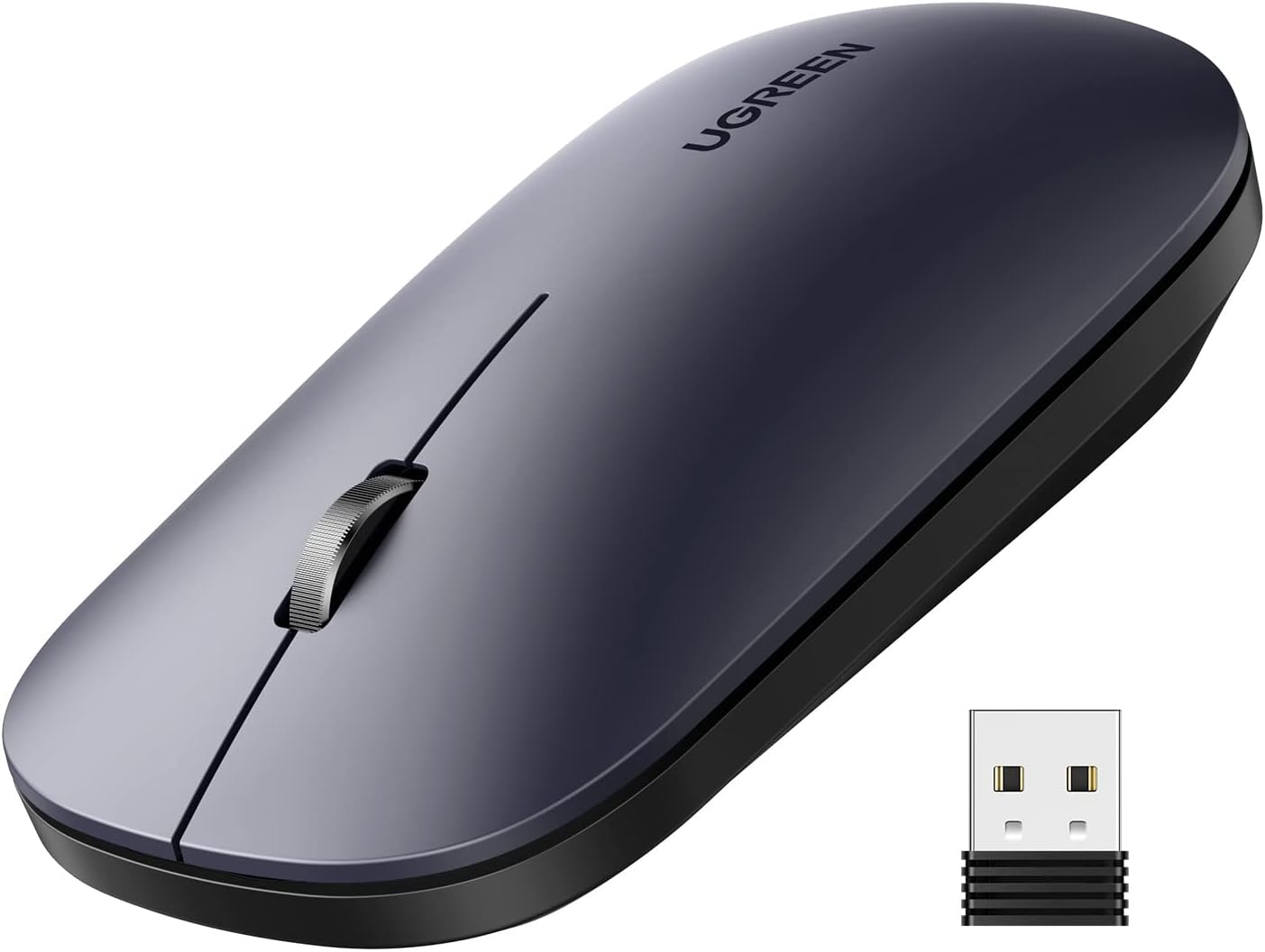 Kablosuz Fare, 2,4 Ghz Usb Bağlantısı, Maks. 4000 Dpi, 18 Ay Pil Ömrü. Pc, Mac, Dizüstü Bilgisayar, Windows 11, 10, 8.1, 7, Macos, Linux Ile Uyumlu (Siyah)