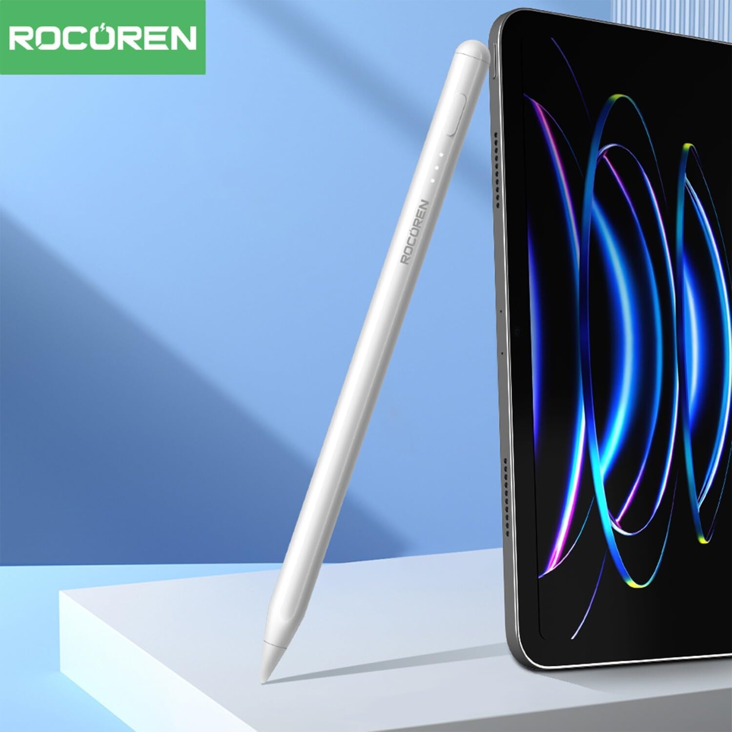 Stylus iPad Uyumlu Avuç İçi Red Manyetik Eğime Duyarlı Yazı ve Çizim Kalemi