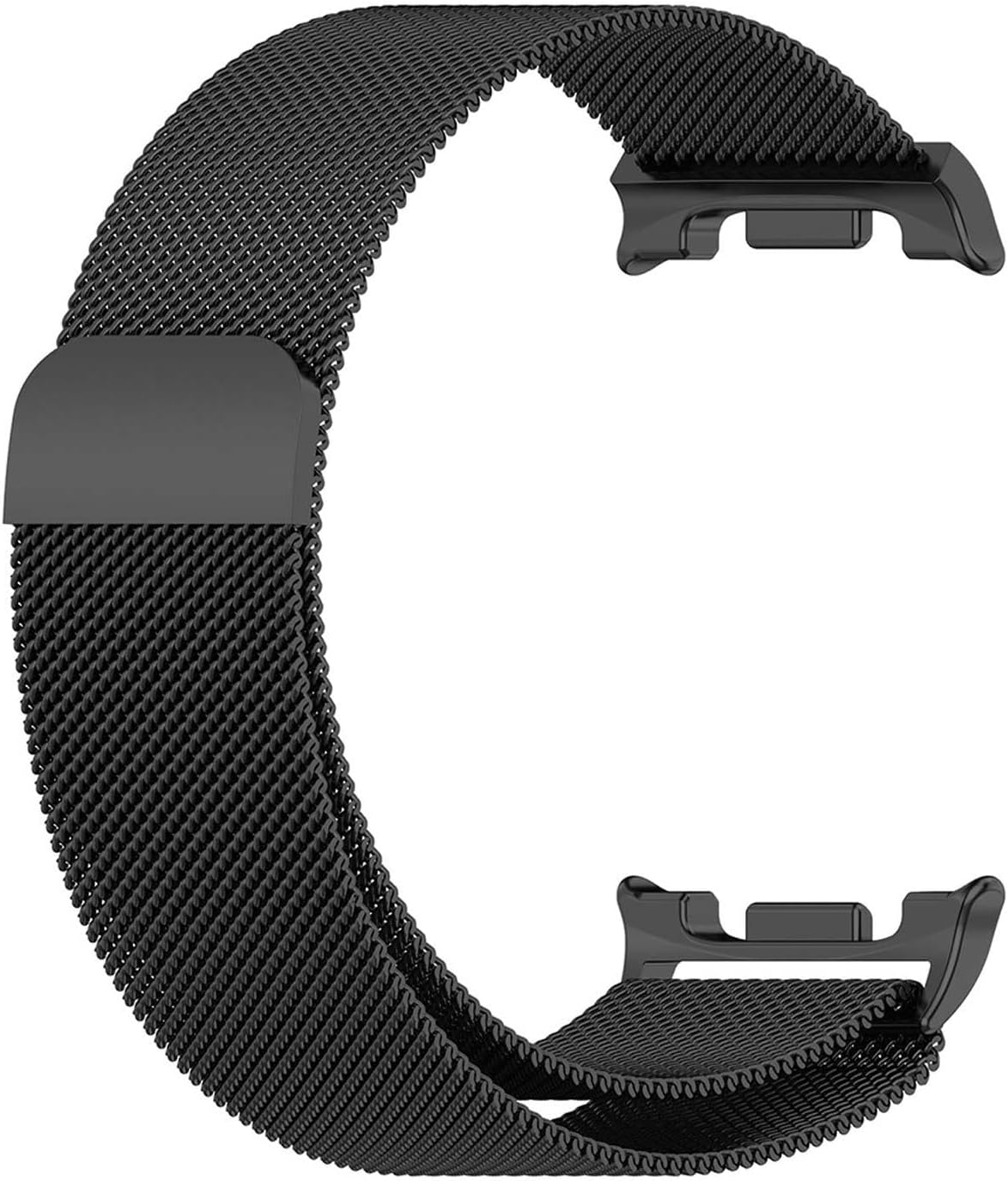 Samsung Galaxy Watch 8 40mm Milanese Loop için Kordon Siyah [Galaxy Watch 8 40mm ile Uyumlu Kordon - Siyah]