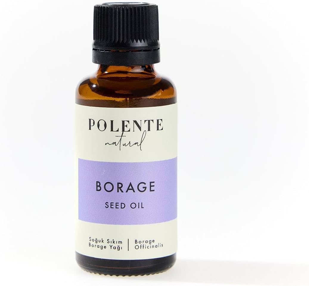 Borage (Hodan) Yağı,%100 Saf ve Doğal, Soğuk Sıkım, 30 ml