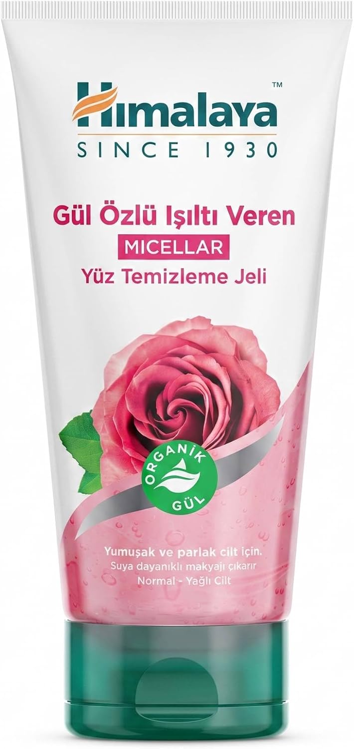 Since 1930 Micellar Parlatıcı Yüz Temizleyici, Organik Gül, Makyaj Temizleyici, Normal Ve Yağlı Ciltler, 150ml