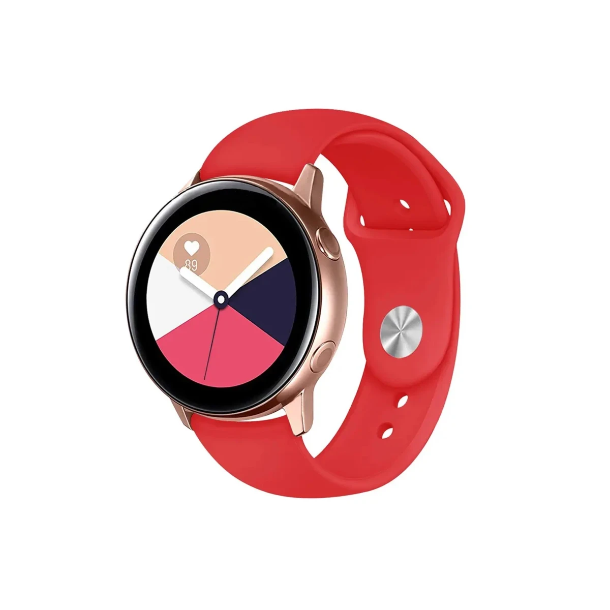 Watch 20mm Klasik Kordon - Kırmızı