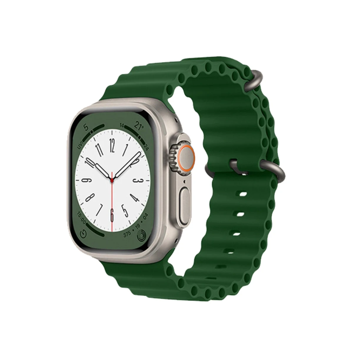 Apple Watch 38mm Ocean Kordon - Koyu Yeşil