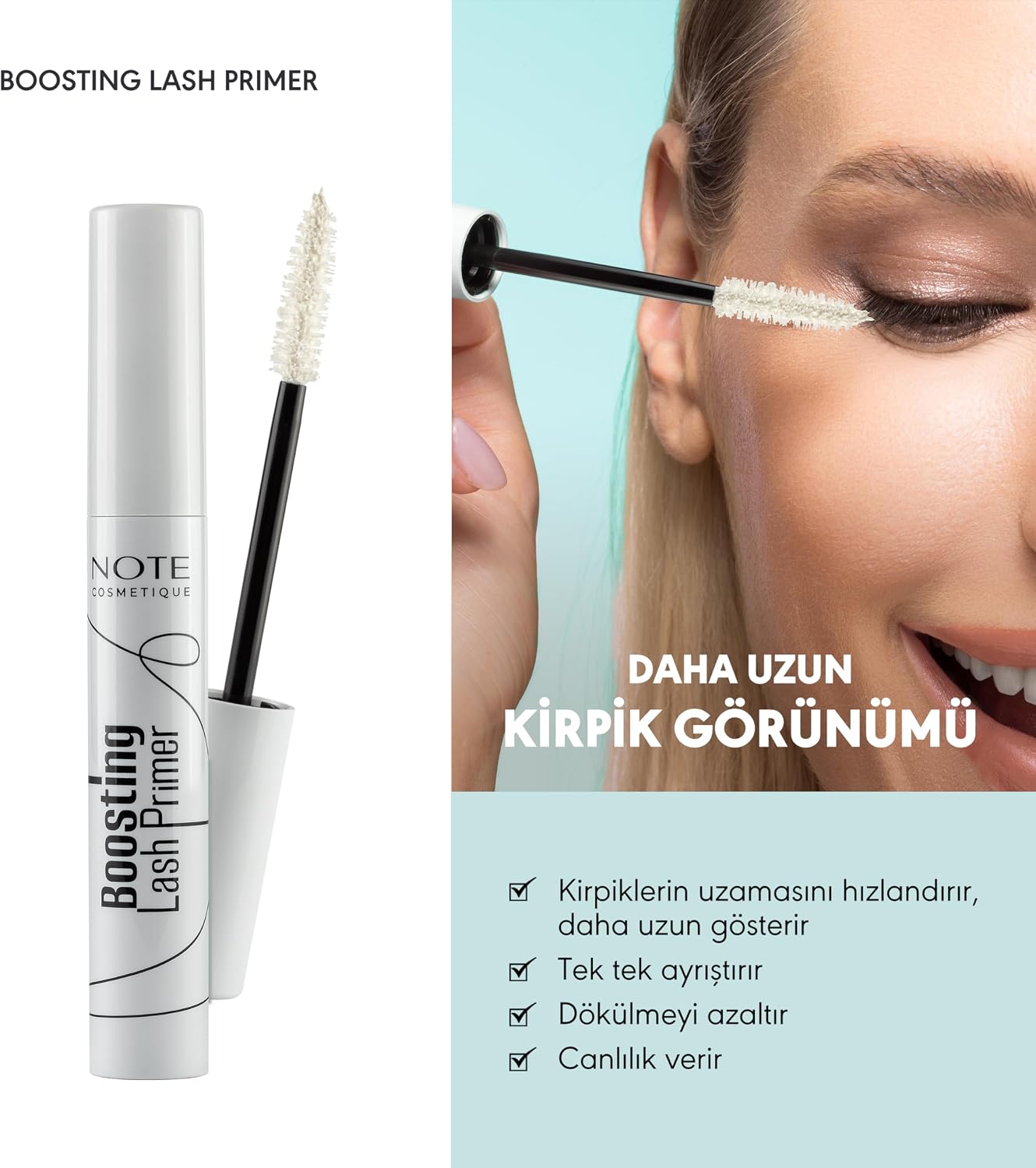 Cosmetics Boosting Lash Primer Maskara Bazı