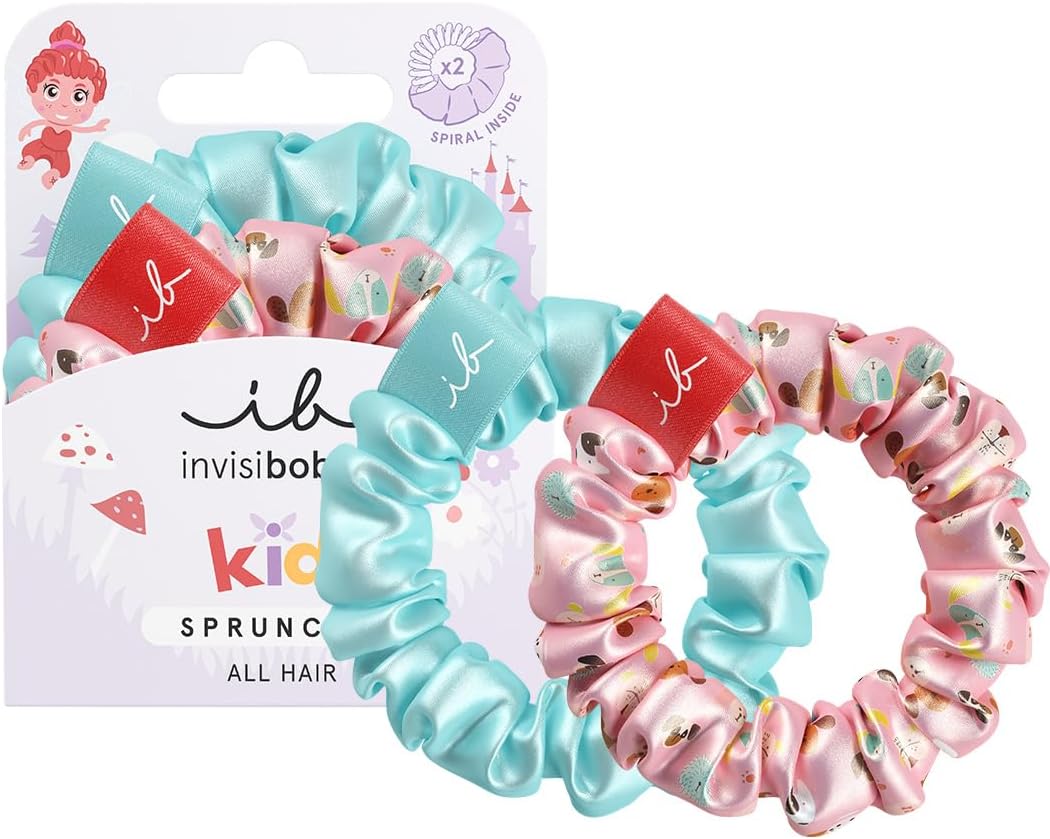 Kids Sprunchie Puppy Love 2 Adet Çocuk Kumaş Toka