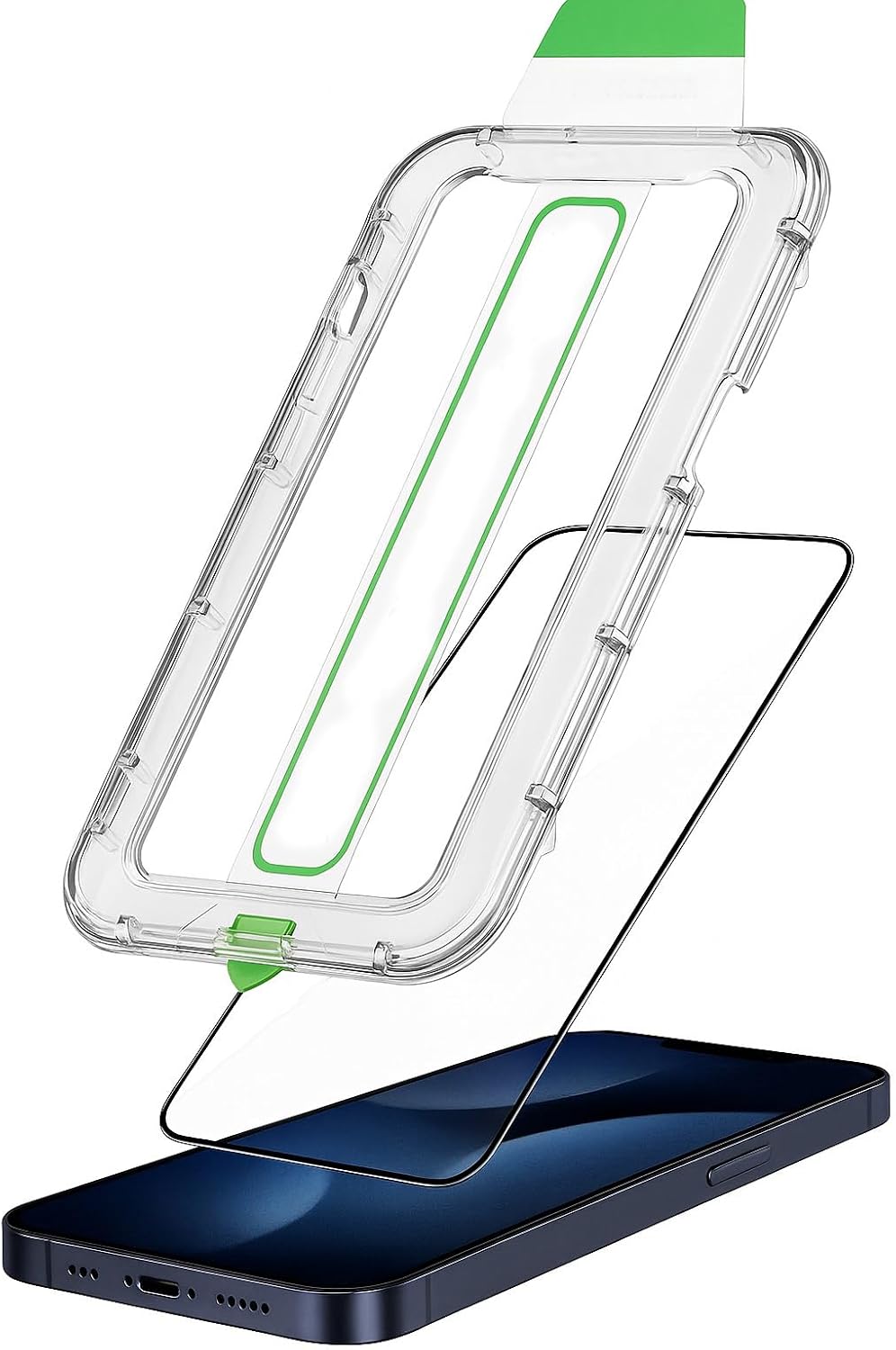 Samsung Galaxy S23 İle Uyumlu 5D Kırılmaz Ekran Koruma Hızlı Kolay Uygulama Aparatlı Kıt Box Çizilmez 9H Glass Full Cover Magic Ekran Koruyucu Galaxy S23 için 5D Kırılmaz Ekran Koruma