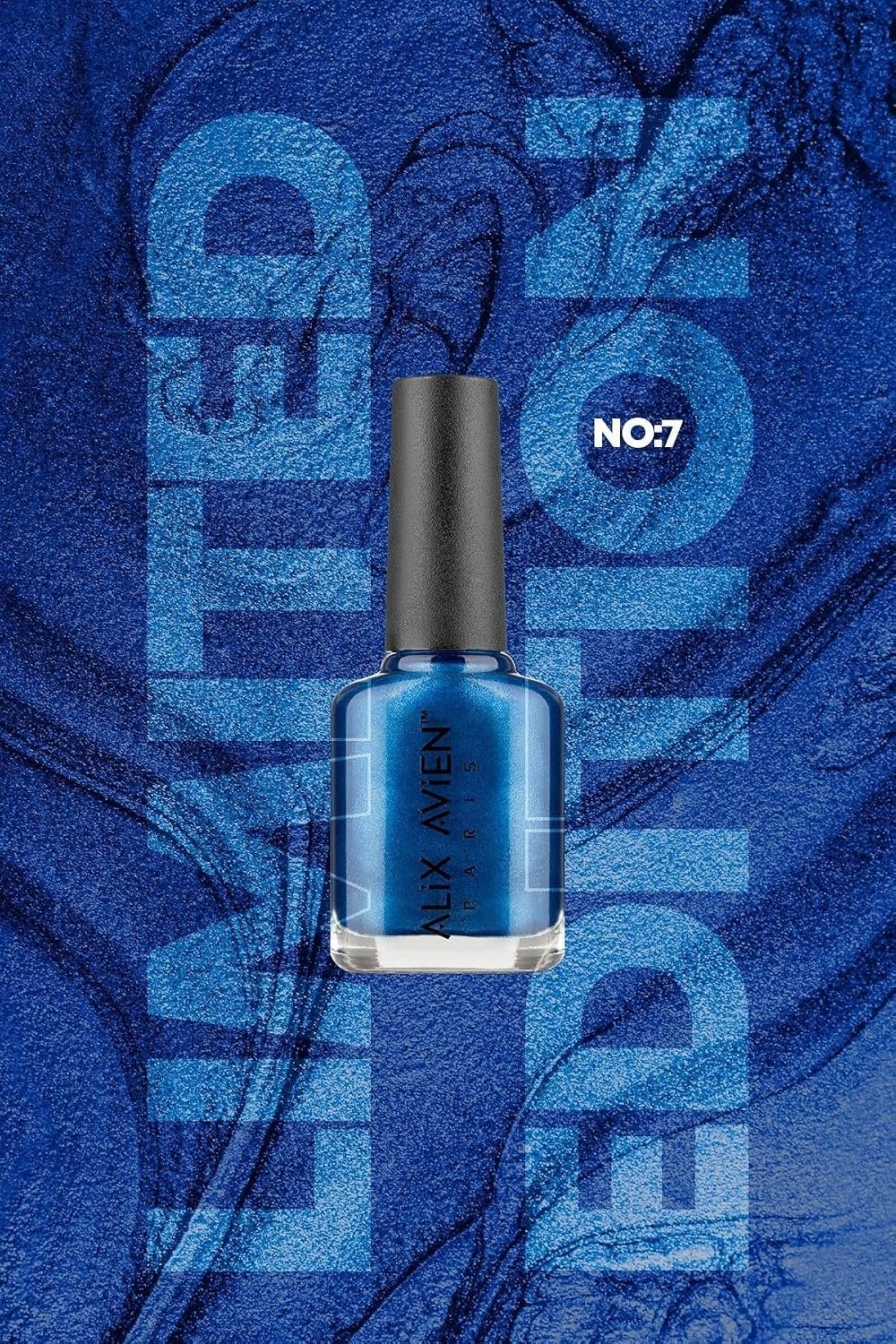 Limited Edition Işıltılı Lacivert Oje-Yüksek Pigmentli Kalıcılık Hızlı Kuruma-Nail Lacquer No:7