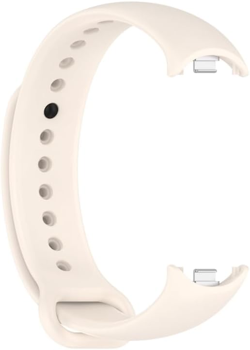 Xiaomi Mi Band 8 Mi Band 9 Mi Band 10 ile Uyumlu Silikon Kordon Kayış Metal Pimli