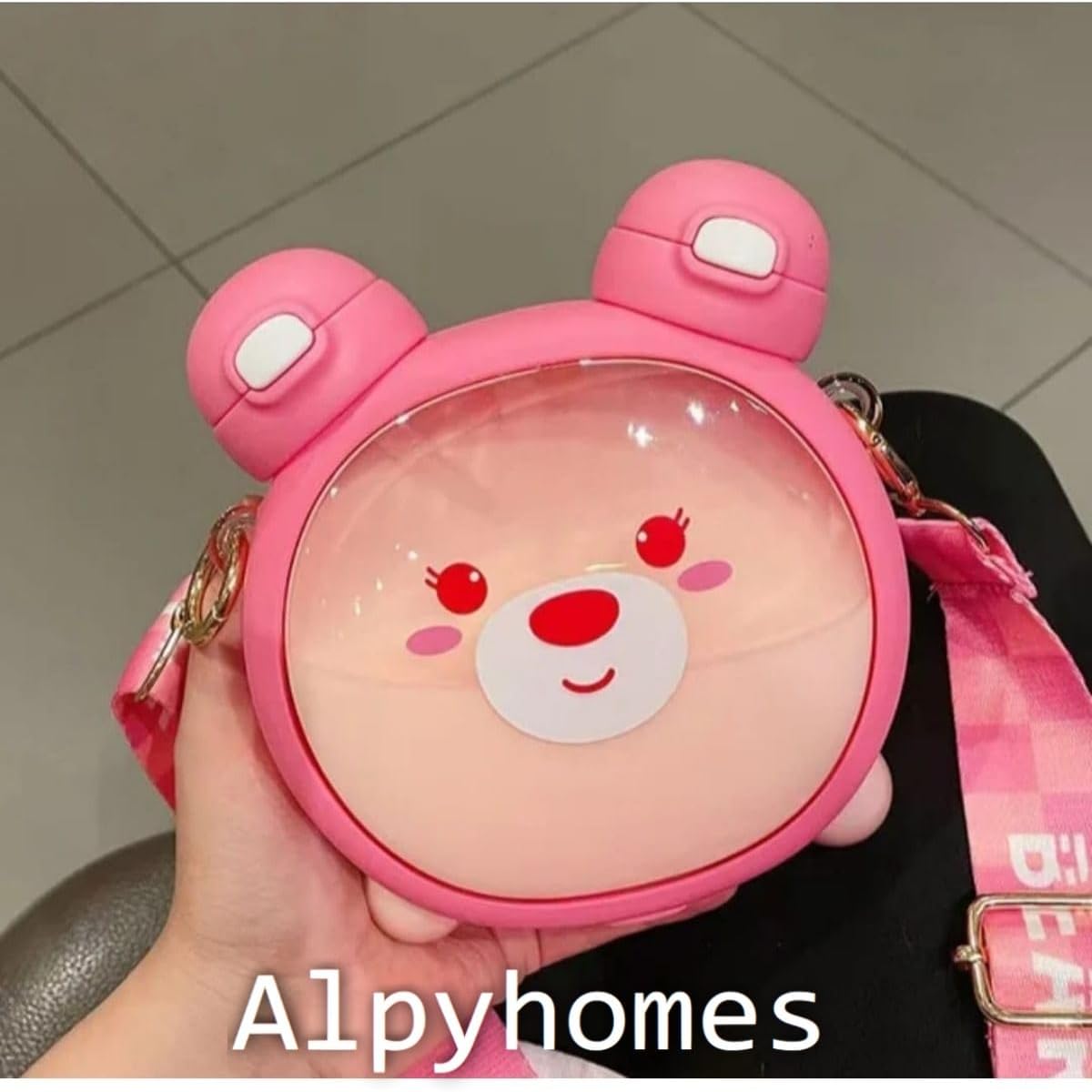 Alpyhomes Ayıcık Çanta Matara Suluk