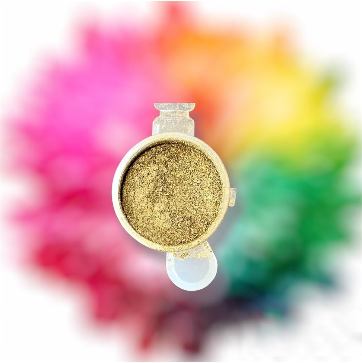 Reçine 10ml Mini Sedef Toz Varak Pigment Boya, Varak Toz Altın, Mum Boyası,beton Boyası