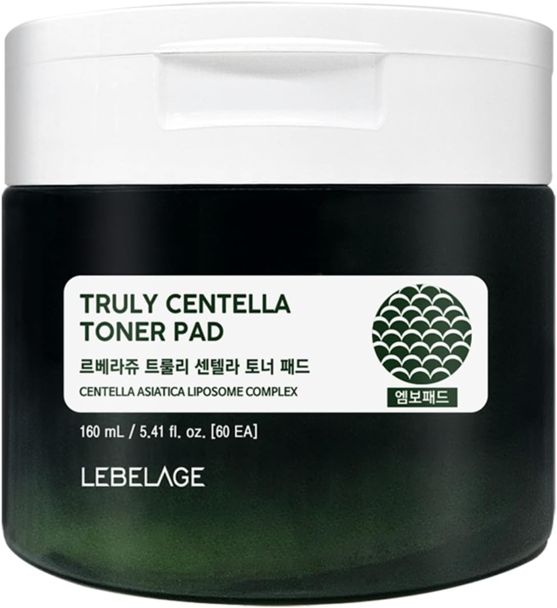 Hassas Ciltler İçin Centella Tonikli Ped Truly Centella Toner Pad 60 adet