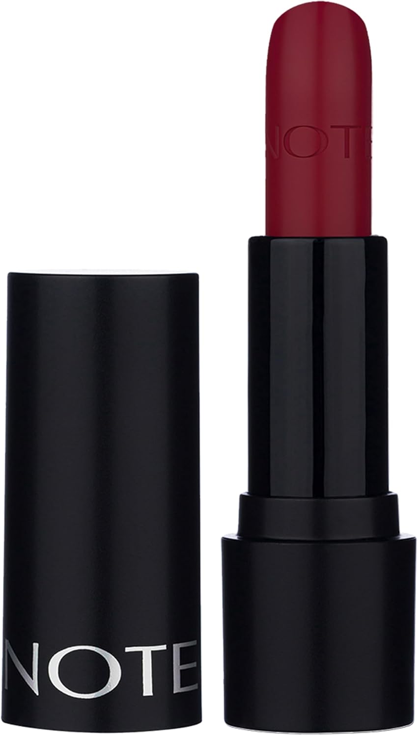 Cosmetics Deep Impact Lipstick 14 Warm Cherry Kremsi Dokulu Yarı Parlak Ruj, Kırmızı