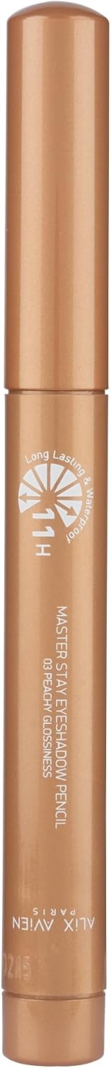 Suya Dayanıklı 11 Saat Kalıcı Yoğun Pigmentli Kremsi Göz Kalem Farı Master Stay 03 Peachy Gloss