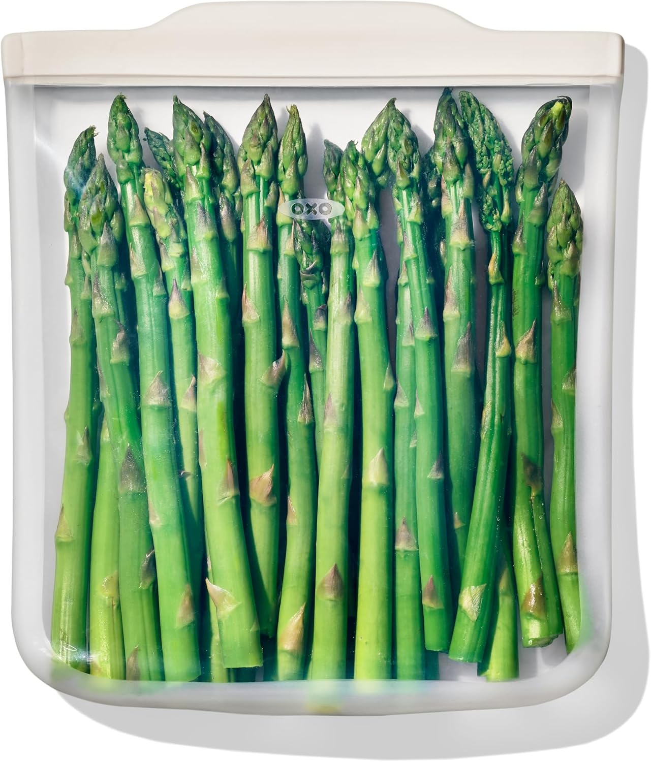 Good Grips Silicone Reusable Bag Half Gallon Bag (64 oz) - Oat