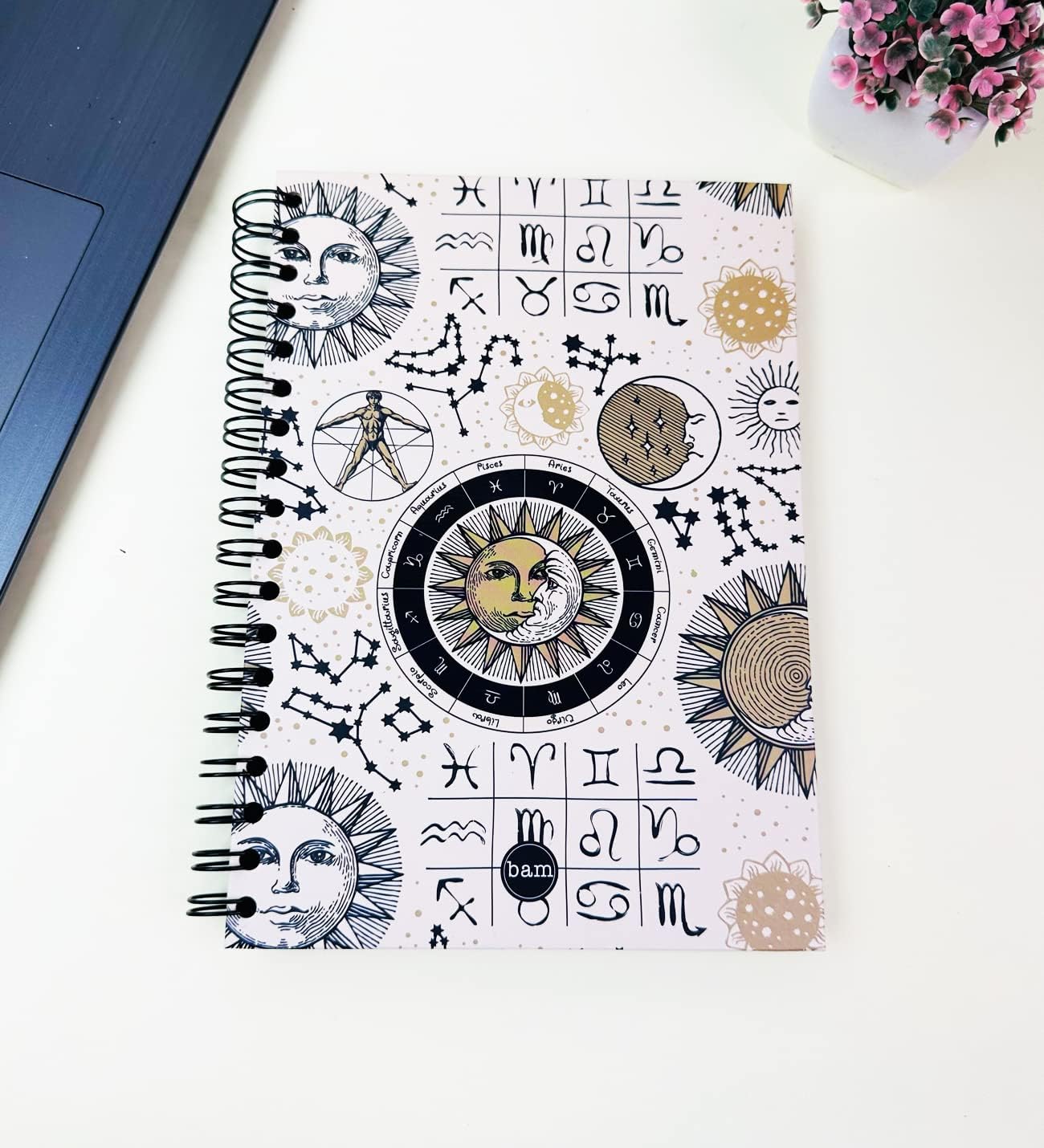 23x16Cm Sketch Book - Eskiz Defteri - Siyah Sayfa - 120 Gr - 64 Yaprak