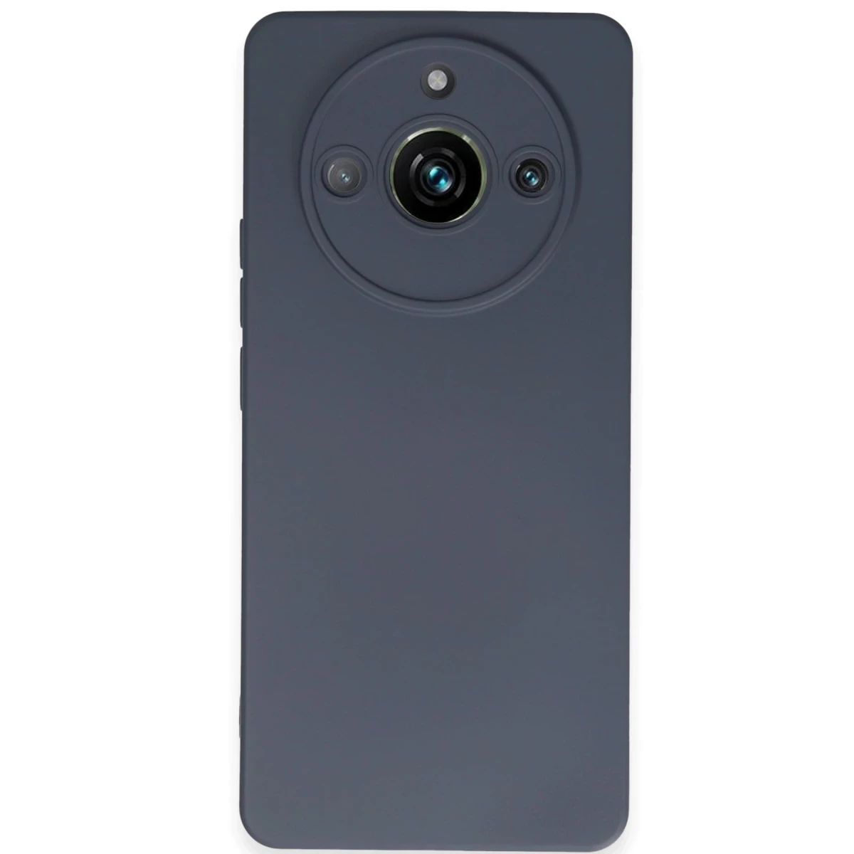 Realme 11 Pro Kılıf Nano içi Kadife Silikon - Gri