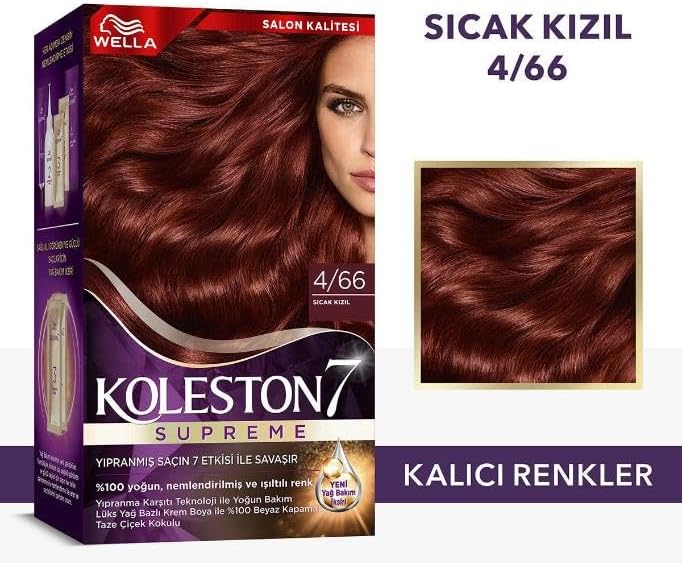 Kit 4-66 Sıcak Kızıl Saç Boyası