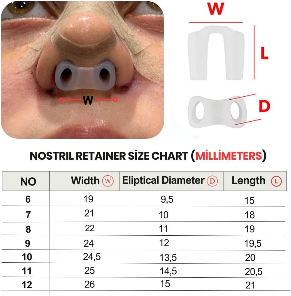 Nostril Retainer Burun Deliği Şekillendirici No:9