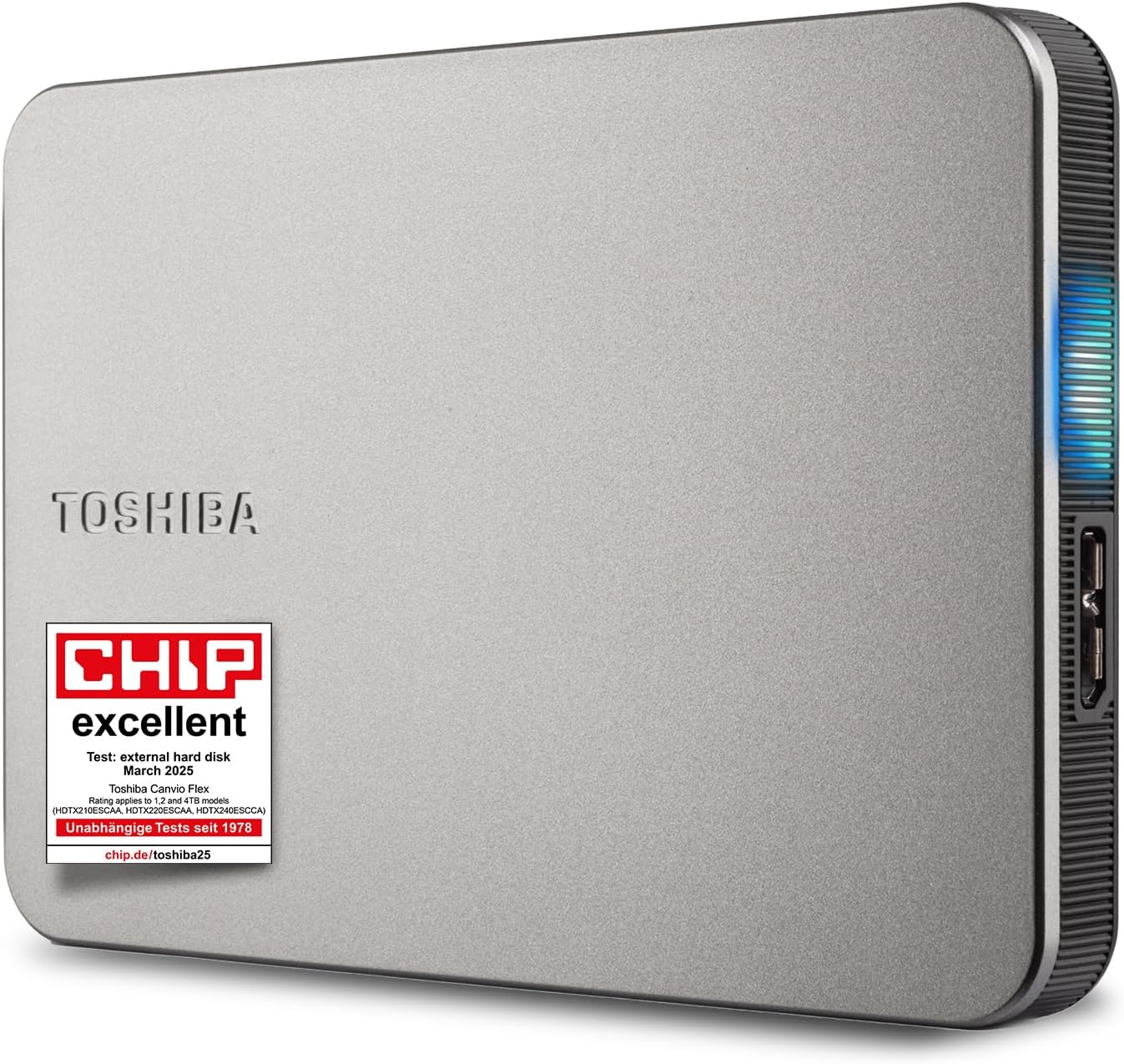 Canvio Flex 2.5" 1TB USB 3.2 Gen-1 + Type-C + Type-A (HDTX210ESCAA) Taşınabilir Harici Sabit Disk