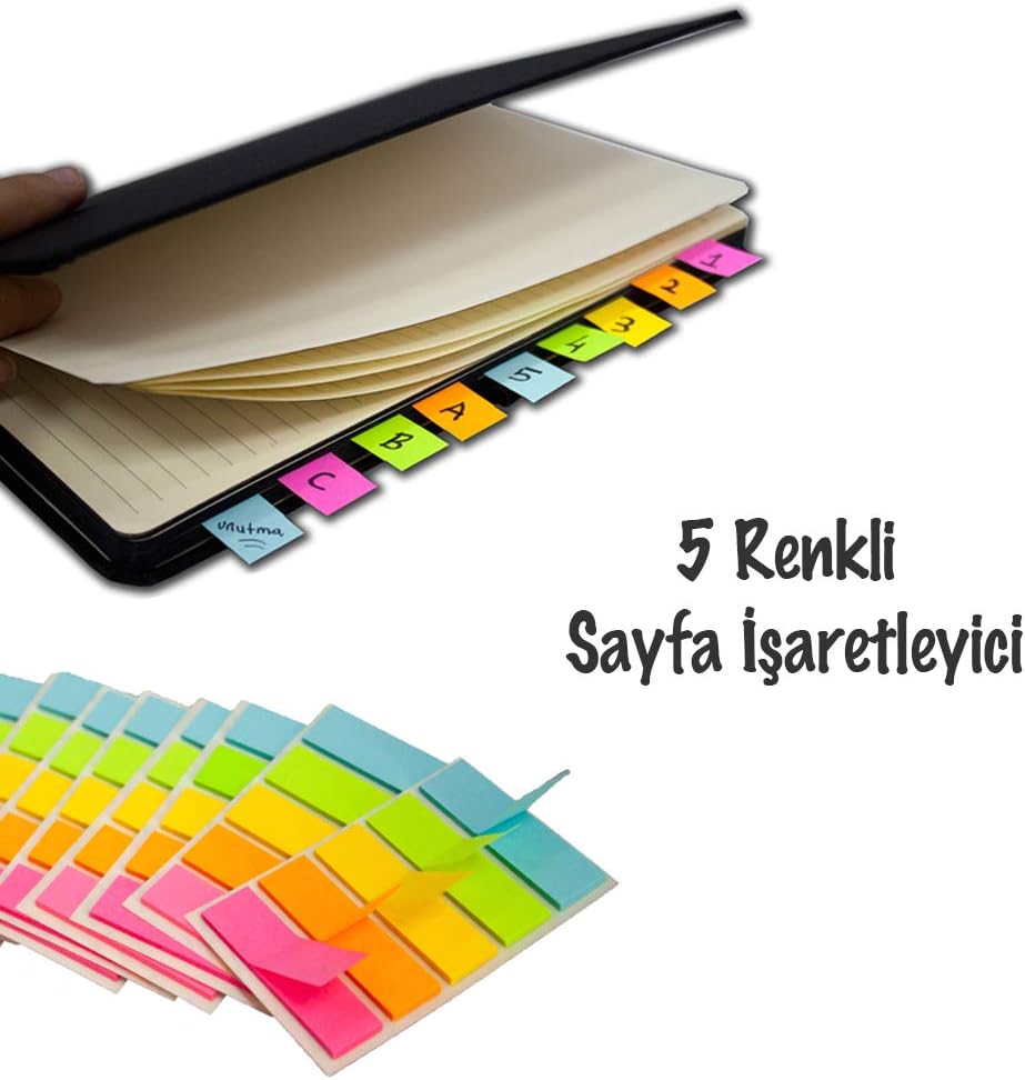 PMP-550 5 Renkli Sayfa Ayracı