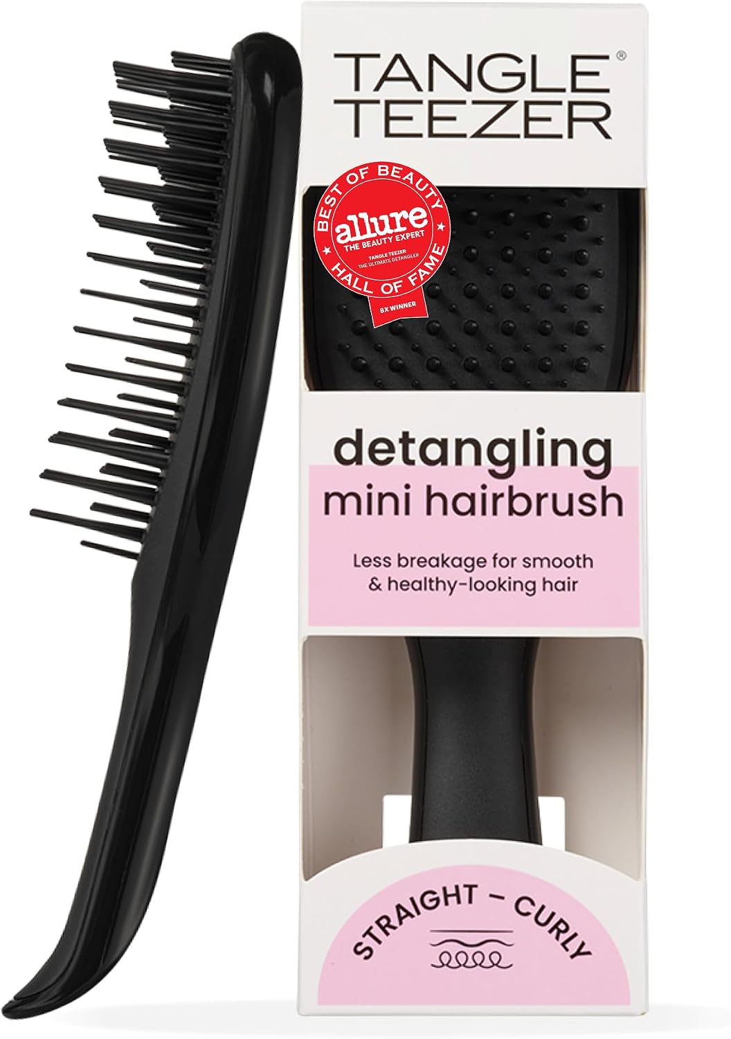 Ultimate Detangler Mini Black Sac Fircasi, TT/WET/MINI/LIQBLACK