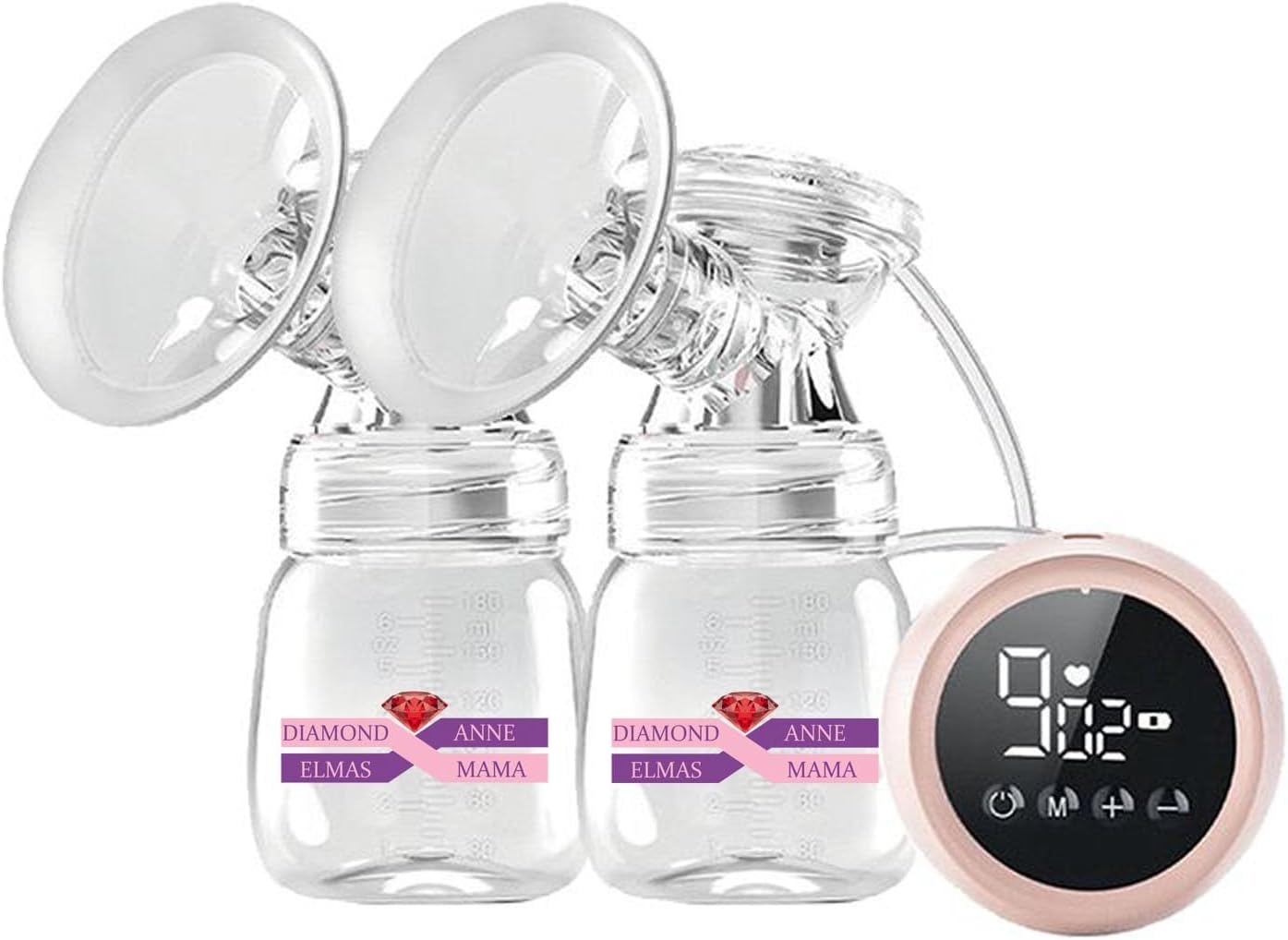 Diamond Mama Elmas Anne Elektirikli Gögüs Pompası Çiftli MZ-600T