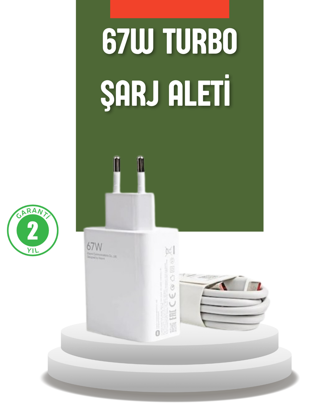 67 Watt Turbo Şarj Cihazı Redmi Note 10 11 12 Uyumlu