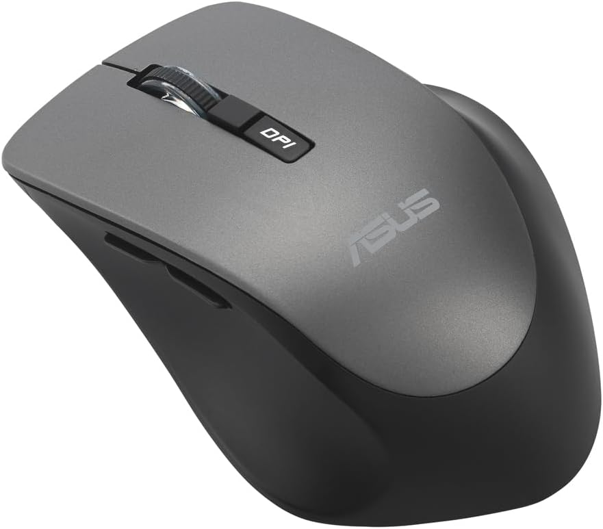 WT425 Kablosuz Fare, 1000dpi ve 1600dpi Modları ile (SİYAH- Gri)