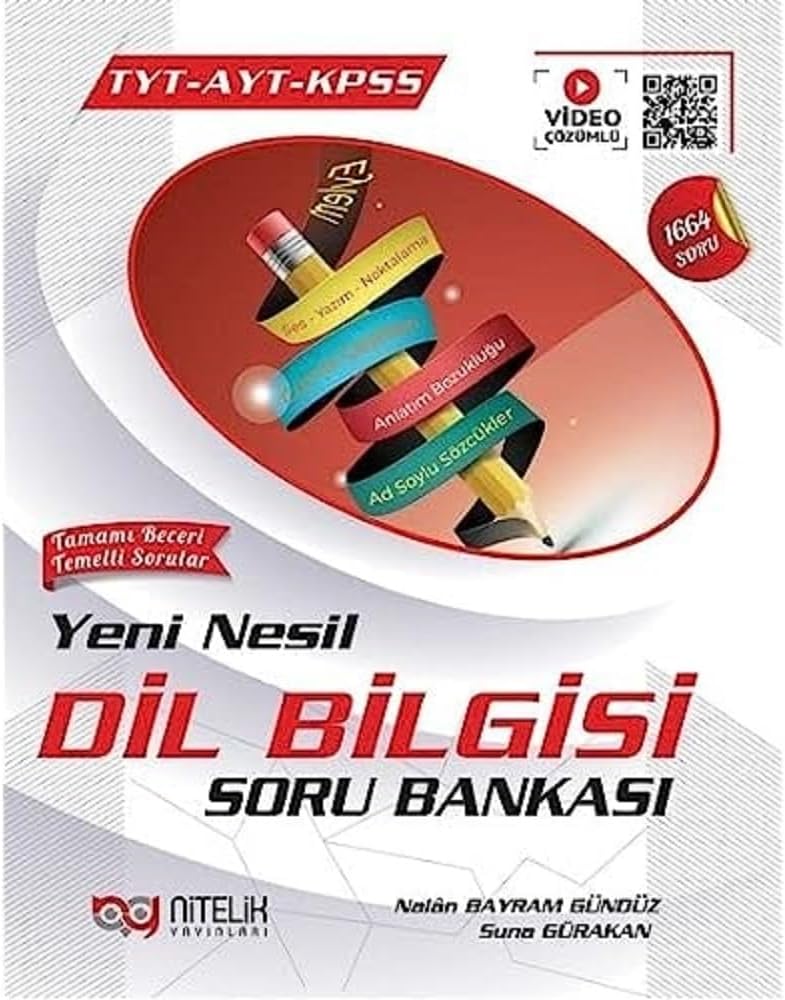 2021 TYT - AYT - KPSS Yeni Nesil Dil Bilgisi Soru Bankası (Kapak Değişebilir)