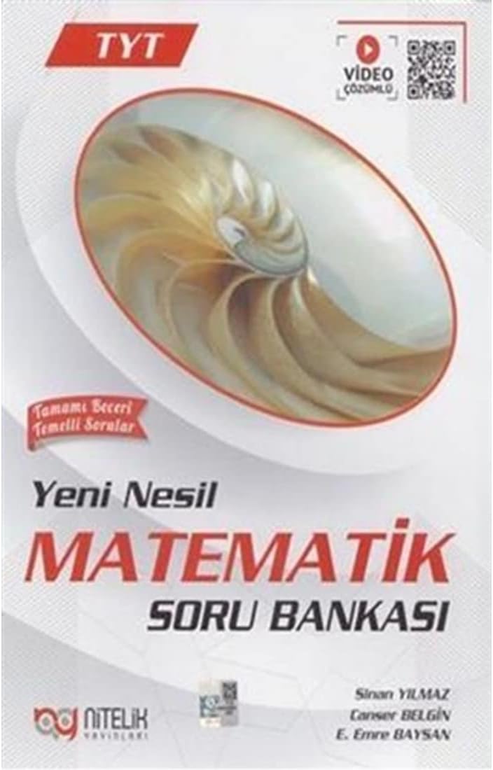 Nitelik Yayınları YKS TYT Yeni Nesil Matematik Soru Bankası