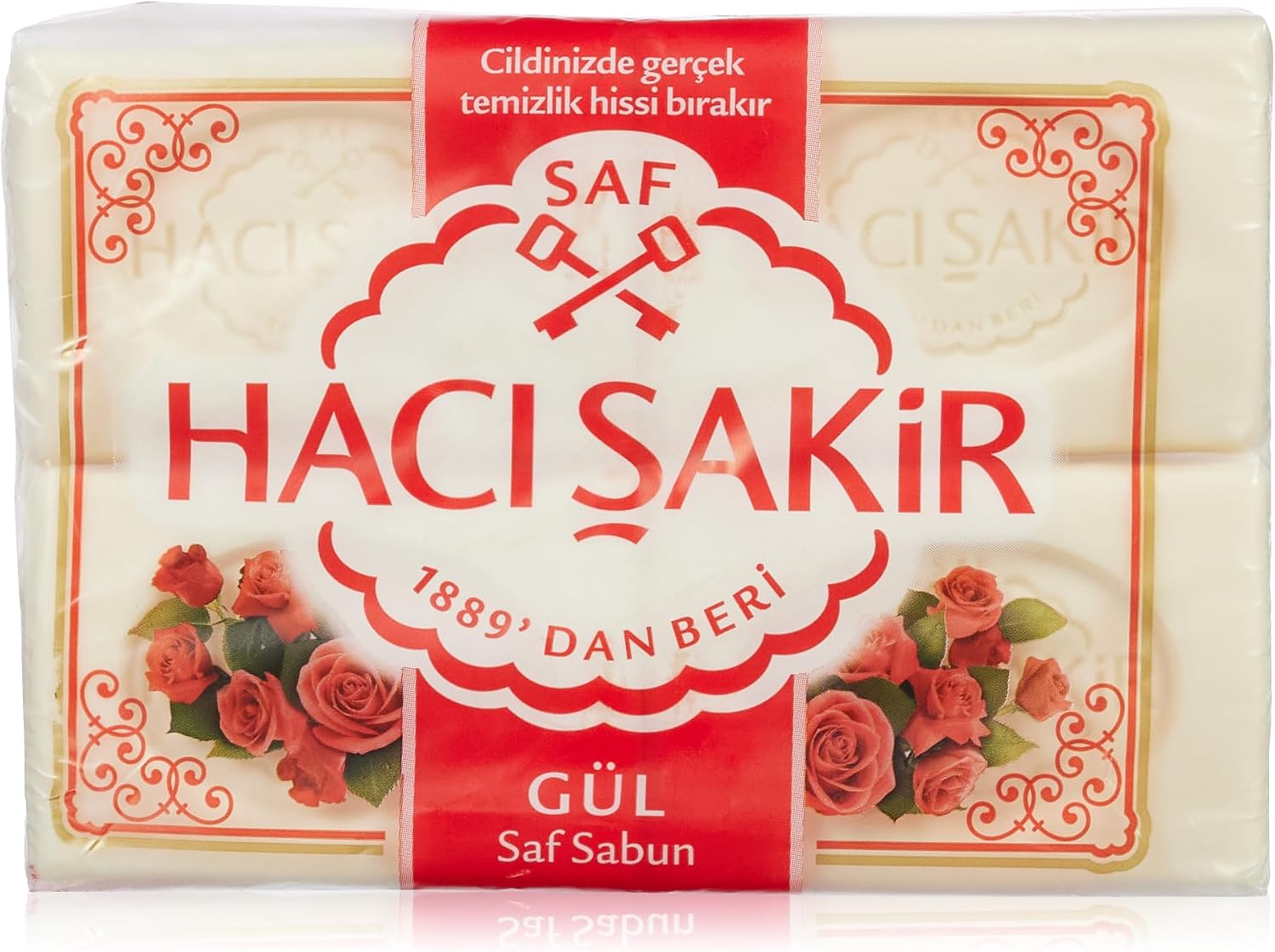 Gül Kalıp Sabun (4 Adet)