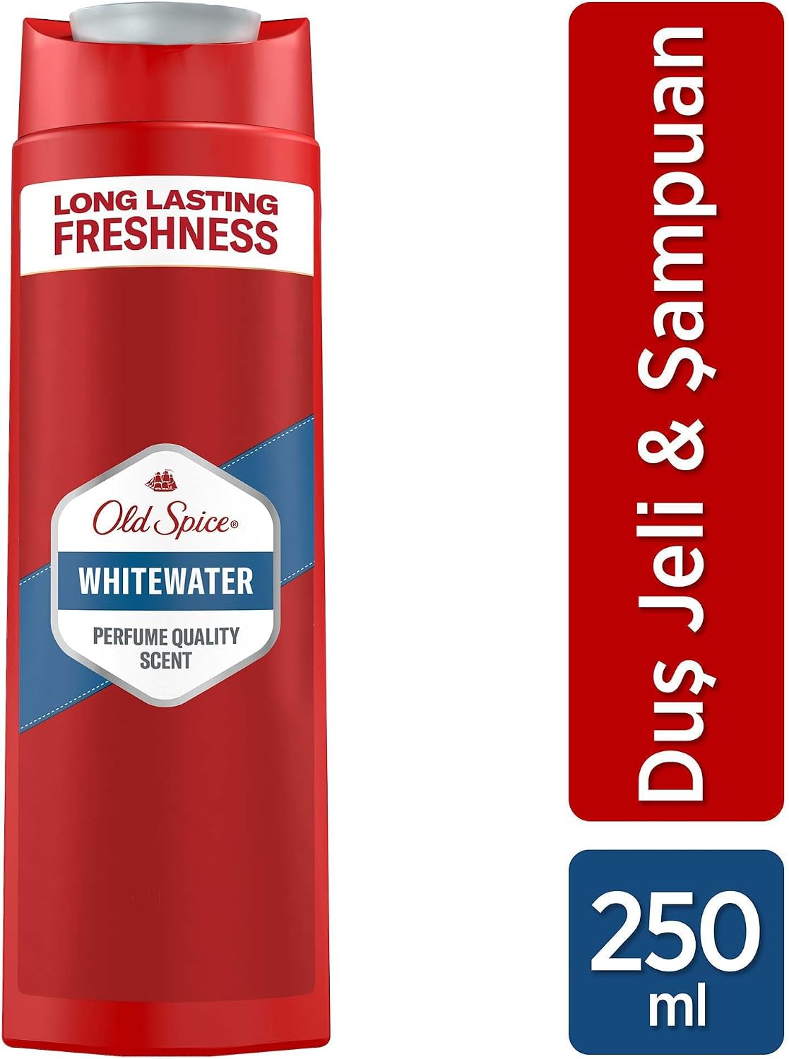 Whitewater Erkekler İçin Duş Jeli ve Şampuan 250 ml