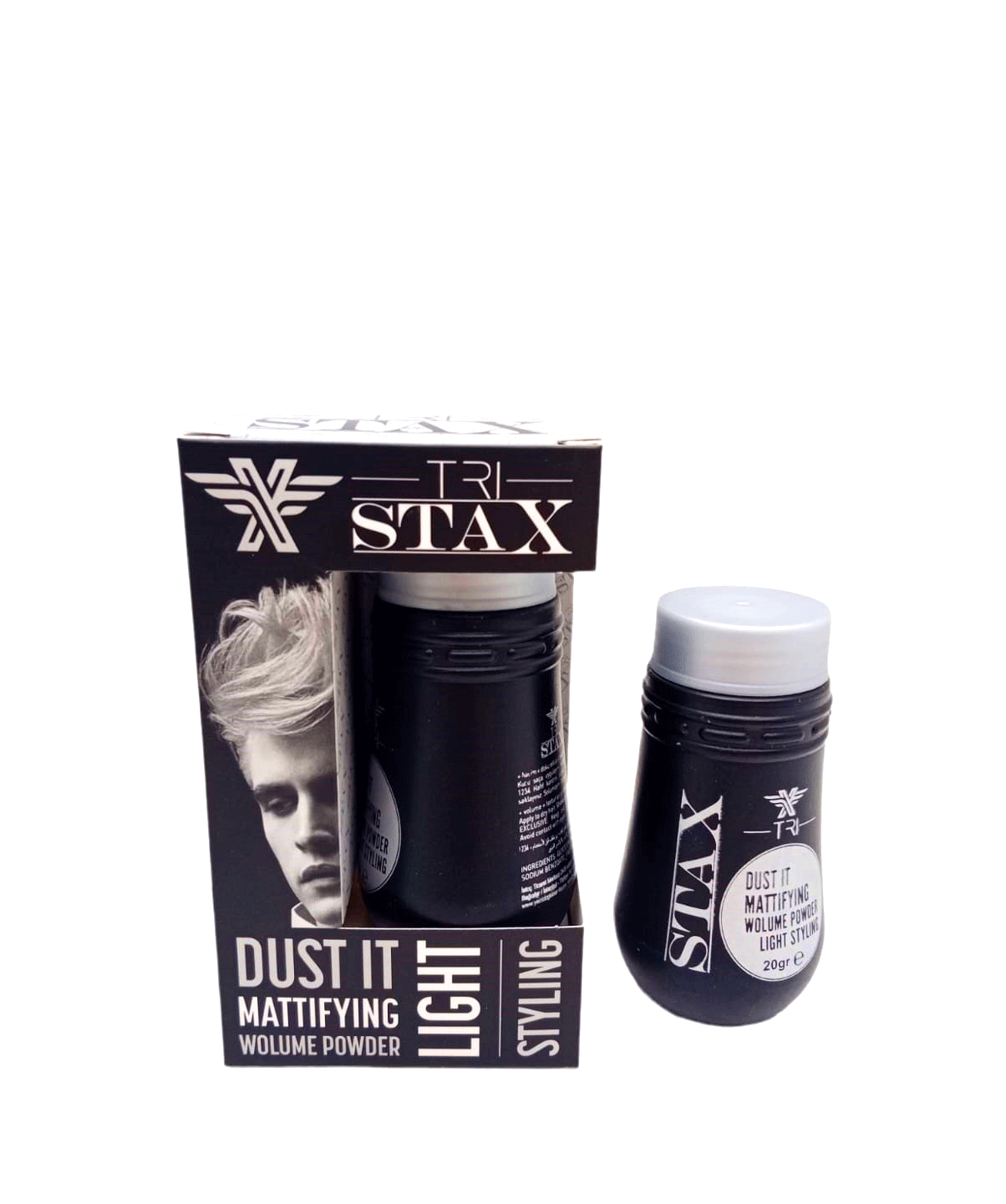 Stax Wax Lıght Pudra Siyah Kutu Saç Şekillendirici 20GR
