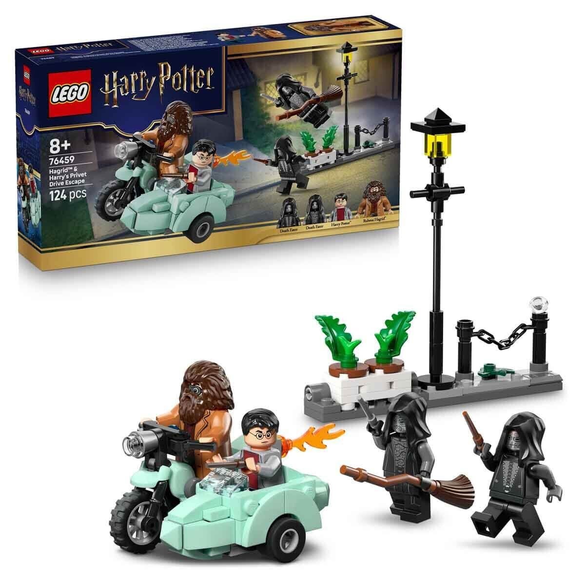 76459 Lego Harry Potter Hagrid ve Harrynin Privet Drive Kaçışı 124 parça +8 yaş