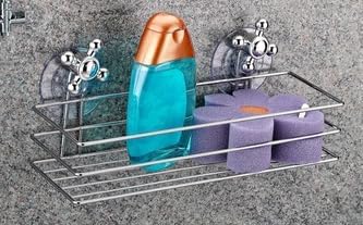 Dikdörtgen Banyo Rafı, Vantuzlu