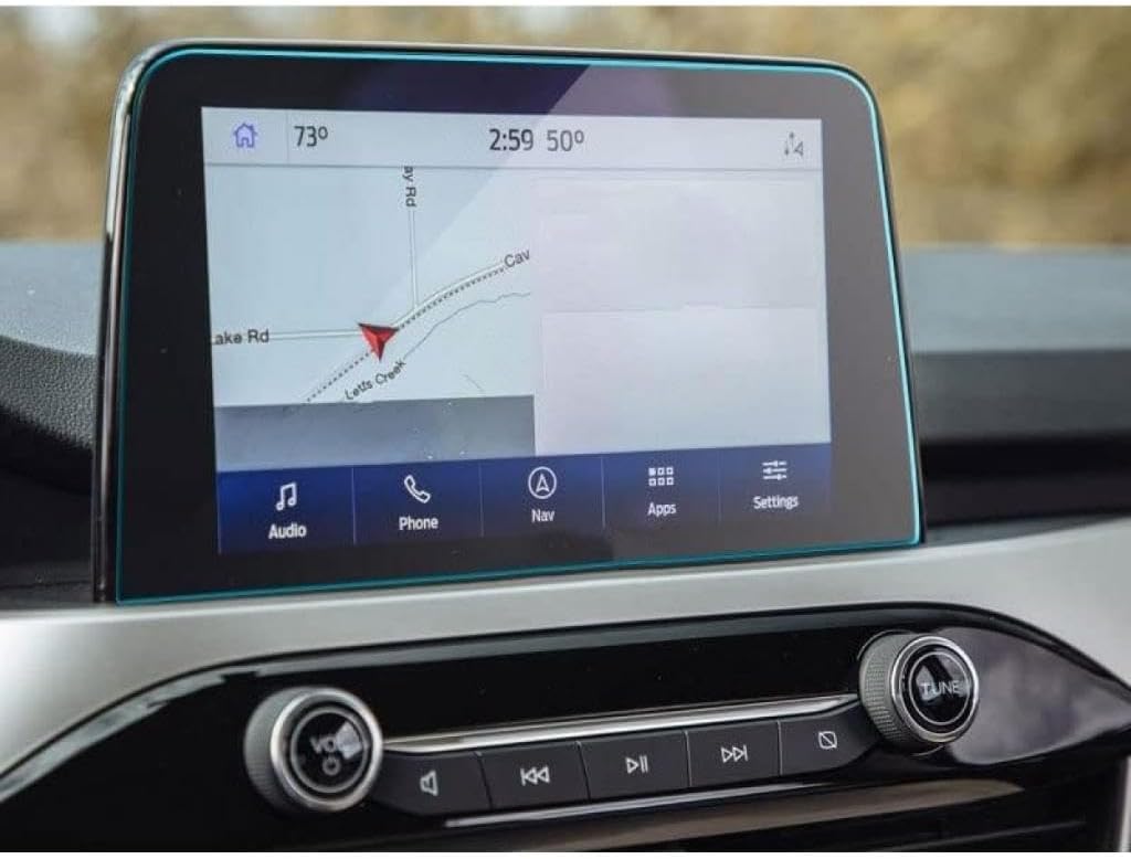 Ford Puma Multimedya 8 İnç İle Uyumlu Mat Ekran Koruyucu Şeffaf