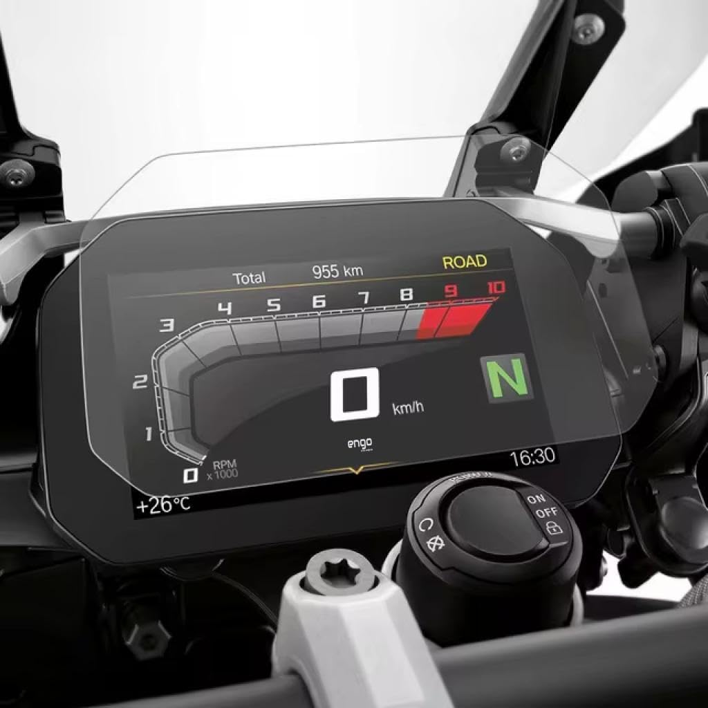 Bmw R 1250 Gs Adventure İle Uyumlu Mat Ekran Koruyucu, Motosiklet Dijital Gösterge Paneli İçin Parlama Ve Yansıma Önleyici, 9H Nano Cam 6.5 İnç