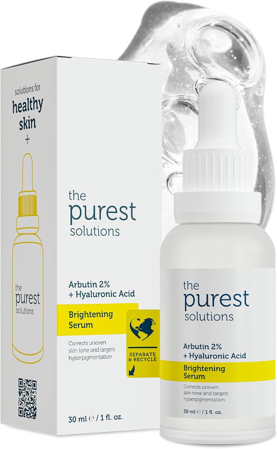 Leke Karşıtı ve Leke Görünümü Önleyici Arbutin Cilt Bakım Serumu 30 ml (Arbutin%2 + Hyaluronic Acid)