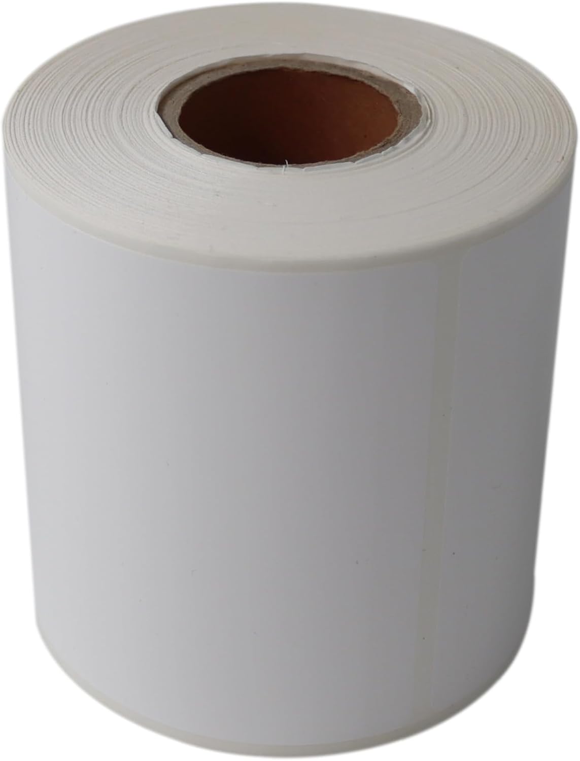PP Opak Etiket 100mm x 150mm Ruloda 350 Adet 40mm Kuka Çapında Yırtılmaya Dayanıklı Etiket, Beyaz