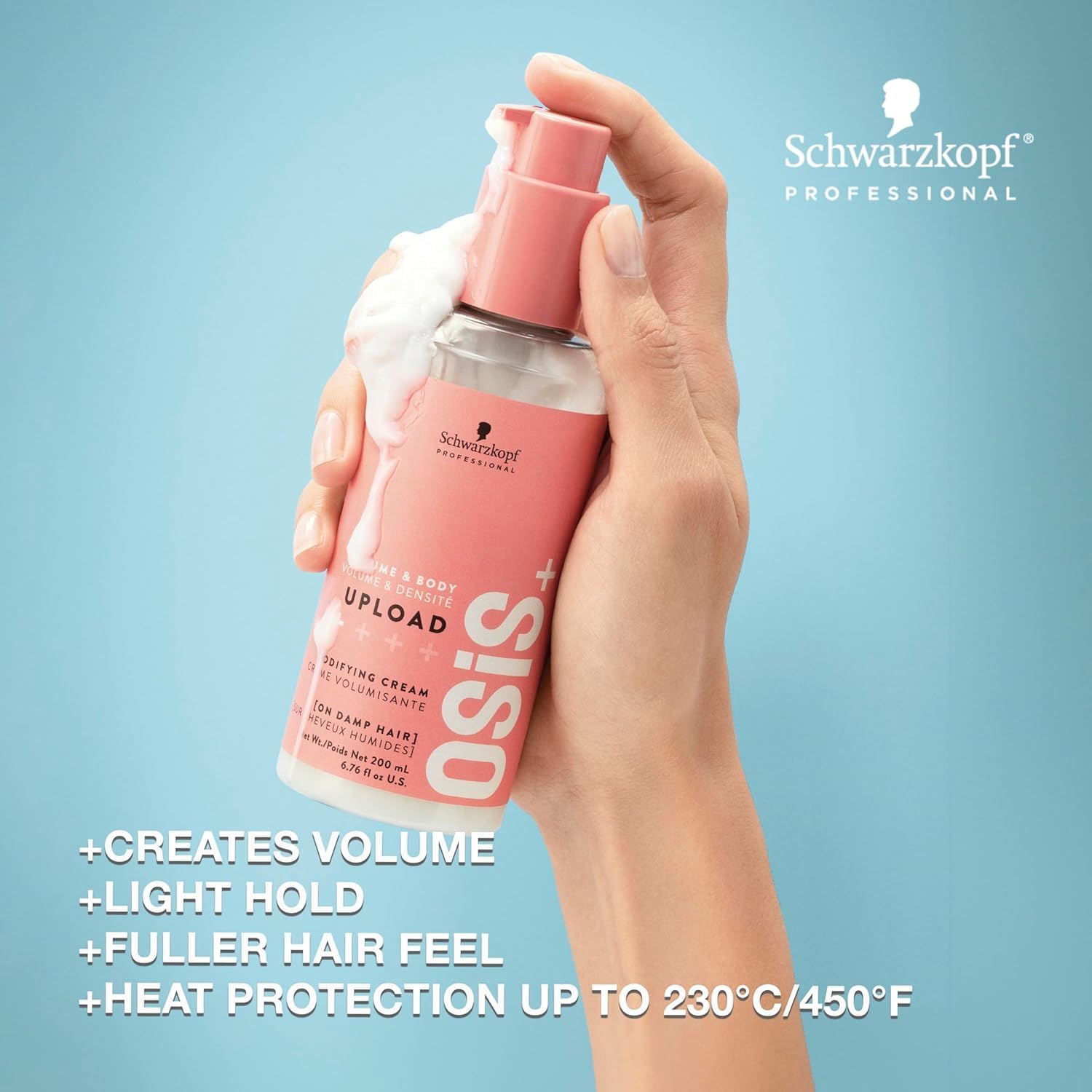 Schwarzkopf Osis+ Upload Bodifying Cream Hacim Veren Şekillendirici Saç Kremi 200 ml