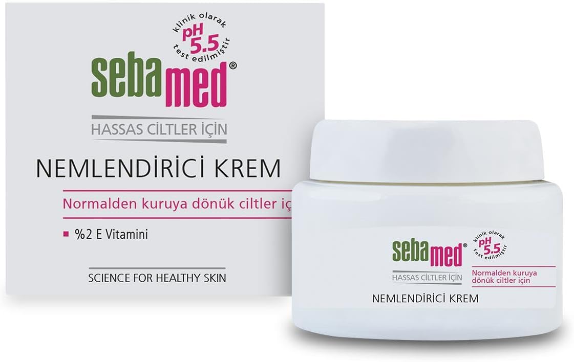 %2 Vitamin E İçeren Nemlendirici Yüz ve Boyun Cilt Bakım Kremi – Günlük Bakım - 75 ml